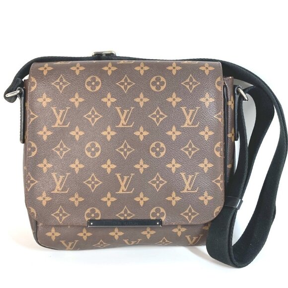 Louis Vuitton Handbags - LOUIS VUITTON M40935 MonogramMacassar District PM Messenger Bag Shoulder Bag
